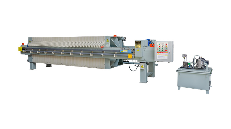 1250型 自動隔膜壓濾機(jī)（角進(jìn)料）